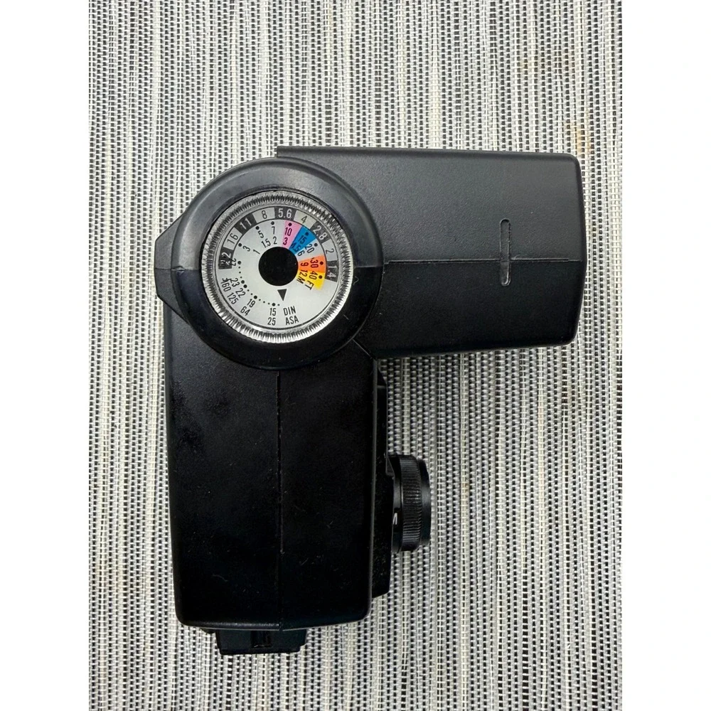 Vivitar 283 Auto Thyristor Electronic Flash Unit Vintage Film Camera Accessory